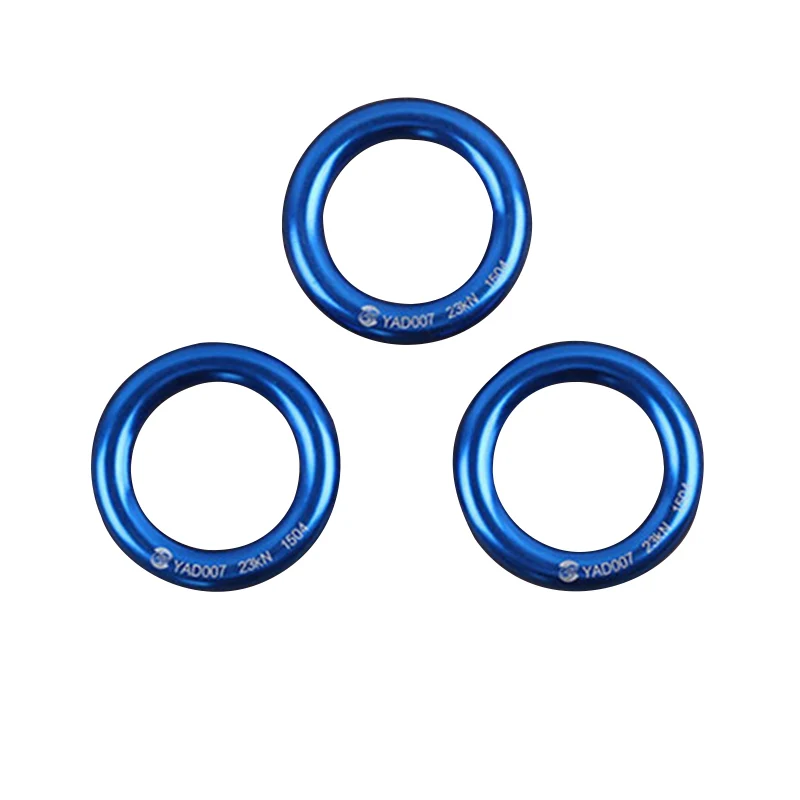 Climbing Belt Ring 23KN Round Shape Outdoor Rock Aluminum Magnesium Alloy Security Device Mountaineering Equipment High Quality
Climbing Belt Ring 23KN Round Shape Outdoor Rock Aluminum Magnesium Alloy Security Device Mountaineering Equipment High Quality