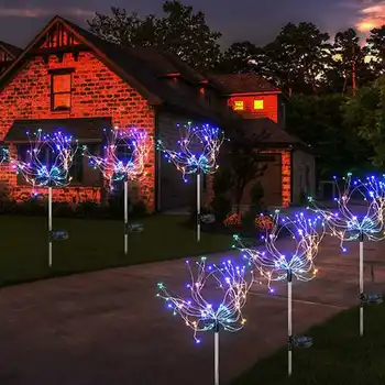 Outdoor Solar Garden Decorative Lights- 105 LED Powered 35 Copper Wires String Landscape Light-DIY Flowers Trees for Walkway Pat
Outdoor Solar Garden Decorative Lights- 105 LED Powered 35 Copper Wires String Landscape Light-DIY Flowers Trees for Walkway Pat