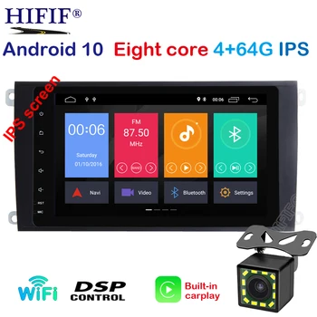 4G+64G PX5 8" Android 10 Car radio multimedia player radio audio Carplay for Porsche Cayenne GPS Navigation 4G WIFI RDS 1024*600 
4G+64G PX5 8" Android 10 Car radio multimedia player radio audio Carplay for Porsche Cayenne GPS Navigation 4G WIFI RDS 1024*600