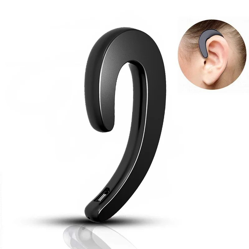 Bone Conduction Wireless Bluetooth Earphone Ear Hook Painless Headset Sport Headphones For Smart Phone
Bone Conduction Wireless Bluetooth Earphone Ear Hook Painless Headset Sport Headphones For Smart Phone