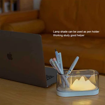 New LED Bedside Lamp Mountain Table Lamp USB Charging Eye Protection Reading Desktop Nightlight Bedroom Atmosphere Home Decor
New LED Bedside Lamp Mountain Table Lamp USB Charging Eye Protection Reading Desktop Nightlight Bedroom Atmosphere Home Decor