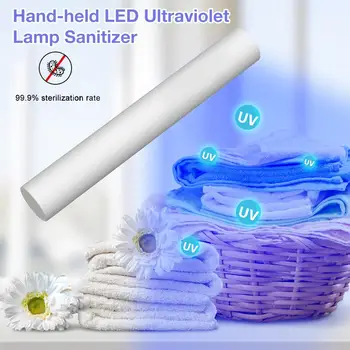 Sterilization Lamp Disinfection Light Handheld Portable UV Germicidal Lamp Battery Powered LED Light #CW
Sterilization Lamp Disinfection Light Handheld Portable UV Germicidal Lamp Battery Powered LED Light #CW