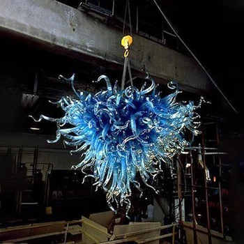 Latest Trending Blue Murano Glass Ceiling Decor Chandelier Lighting LED Lights Modern 100% Hand Blown Glass Modern Chandeliers
Latest Trending Blue Murano Glass Ceiling Decor Chandelier Lighting LED Lights Modern 100% Hand Blown Glass Modern Chandeliers