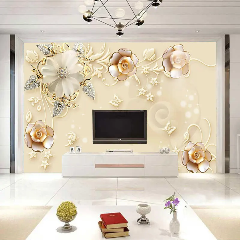 European Style TV Backdrop 3D Mural Modern Minimalist 5D Wall Cloth Glorious Decoration Living Room Jewelry Wallpaper
European Style TV Backdrop 3D Mural Modern Minimalist 5D Wall Cloth Glorious Decoration Living Room Jewelry Wallpaper