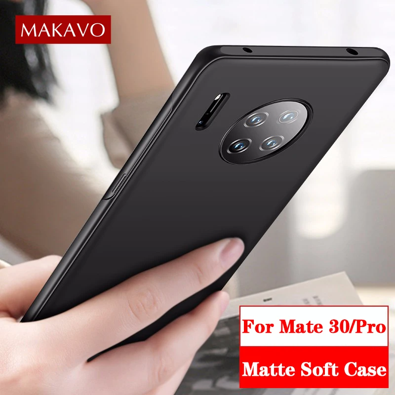 MAKAVO Cover For Huawei Mate 30 Case Full Protection Soft Silicone Matte Back Cover For Huawei Mate 30 Pro 5G Phone Cases
MAKAVO Cover For Huawei Mate 30 Case Full Protection Soft Silicone Matte Back Cover For Huawei Mate 30 Pro 5G Phone Cases