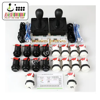 Classic Arcade Game DIY Parts for Mame USB Cabinet Zero Delay USB Encoder + 8 Way HAPP Style Arcade Joystick and Push Button
Classic Arcade Game DIY Parts for Mame USB Cabinet Zero Delay USB Encoder + 8 Way HAPP Style Arcade Joystick and Push Button