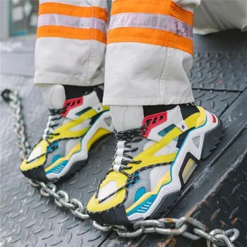 Fashion Lace Up Men Platform Chunky Sneakers Women Leather Ladies Trainers Luxury Designer Running Casual Vulcanize Shoes 2020
Fashion Lace Up Men Platform Chunky Sneakers Women Leather Ladies Trainers Luxury Designer Running Casual Vulcanize Shoes 2020
