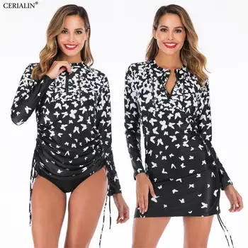 Black Butterfly Printing Adjustable Two Ways Of Wearing Bikini Set Swimwear Long sleeve Swimming Suit For Women Beach Swimsuit
Black Butterfly Printing Adjustable Two Ways Of Wearing Bikini Set Swimwear Long sleeve Swimming Suit For Women Beach Swimsuit