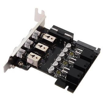HDD Power Control Switch Hard Drive Switcher 15-Pin SATA Selector for PC Desktop
HDD Power Control Switch Hard Drive Switcher 15-Pin SATA Selector for PC Desktop