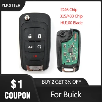 YLKGTTER 5 Button Flip Folding Remote Key Suit For Buick Lacrosse Encore Regal Verano 2011- 2016 With ID46 Chip & HU100 Blade
YLKGTTER 5 Button Flip Folding Remote Key Suit For Buick Lacrosse Encore Regal Verano 2011- 2016 With ID46 Chip & HU100 Blade