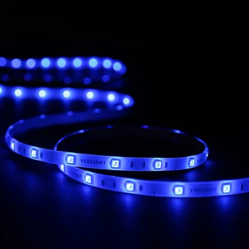 Yeelight Smart LED Strip RGB LED Ambient Light Strip WiFi App Control Adjustable Dimmable Strip for Home Party Decoration
Yeelight Smart LED Strip RGB LED Ambient Light Strip WiFi App Control Adjustable Dimmable Strip for Home Party Decoration