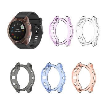 For Garmin Fenix 6S 6X 5S 5X Durable TPU Protective Case smart Watch Ultra-thin All-Around Protector Cover Shell Accessories
For Garmin Fenix 6S 6X 5S 5X Durable TPU Protective Case smart Watch Ultra-thin All-Around Protector Cover Shell Accessories