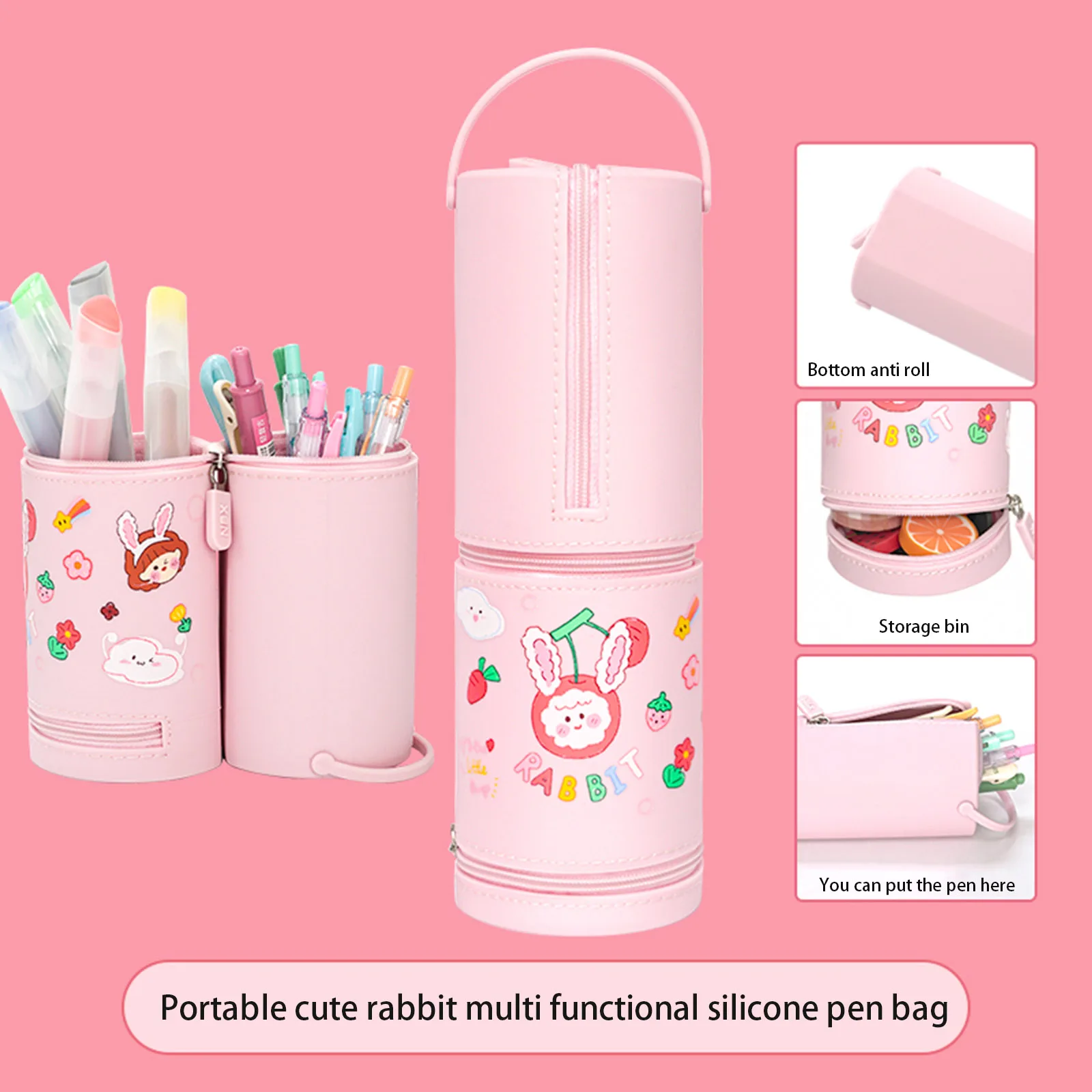 Multi-function Pencil Case Starfall Quicksand Translucent Creative Multifunction Cylindrical Pen Box Cute School Stationery
Multi-function Pencil Case Starfall Quicksand Translucent Creative Multifunction Cylindrical Pen Box Cute School Stationery