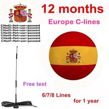 The most stable European HD server cccam line is used for Spanish DVB-S2 satellite TV receiver 6/7/8 lines
The most stable European HD server cccam line is used for Spanish DVB-S2 satellite TV receiver 6/7/8 lines