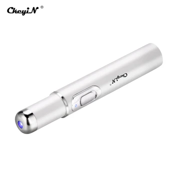 CkeyiN Acne Laser Pen Portable Wrinkle Removal Machine Durable Soft Scar Remover Device Blue Light Therapy Pen Massage Relax 
CkeyiN Acne Laser Pen Portable Wrinkle Removal Machine Durable Soft Scar Remover Device Blue Light Therapy Pen Massage Relax