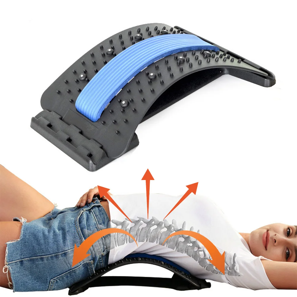 Posture therapy back stretcher and massager Clearance