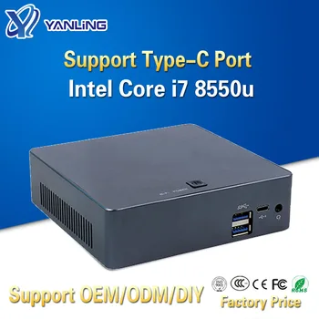 Yanling Small Home Desktop Computer 8th Gen Intel kaby Lake i7 8550u Quad Core Portable NUC HTPC Mini PC with Type-C Port 4 USB
Yanling Small Home Desktop Computer 8th Gen Intel kaby Lake i7 8550u Quad Core Portable NUC HTPC Mini PC with Type-C Port 4 USB