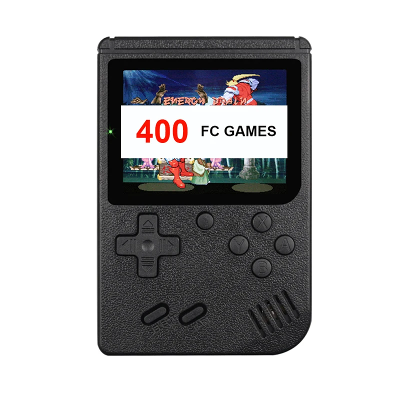 Retro Portable Mini Handheld Game Console 8-Bit 3.0 Inch Color LCD Kids Color Game Player Built-in 400 games
Retro Portable Mini Handheld Game Console 8-Bit 3.0 Inch Color LCD Kids Color Game Player Built-in 400 games