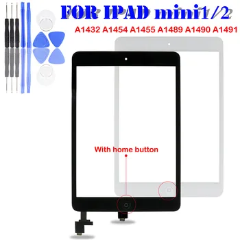 For iPad Mini A1432 A1454 A1455 Mini 2 A1489 A1490 A149 Digitizer touch screen glass sensor Panel with ic + home button
For iPad Mini A1432 A1454 A1455 Mini 2 A1489 A1490 A149 Digitizer touch screen glass sensor Panel with ic + home button