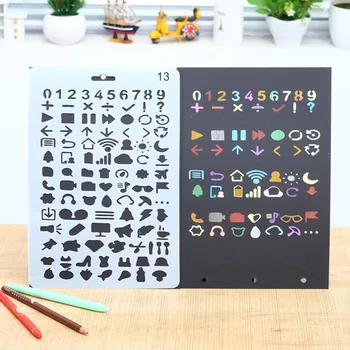 Stencil Arrows Number Symbol Scrap Walls Stencil Airbrush Painting Decor Stencils For Scrapbooking Art Stencil For Drawing Ruler
Stencil Arrows Number Symbol Scrap Walls Stencil Airbrush Painting Decor Stencils For Scrapbooking Art Stencil For Drawing Ruler