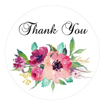 Magenta and Pink Watercolor Floral Thank You Customizable Classic Round Sticker
Magenta and Pink Watercolor Floral Thank You Customizable Classic Round Sticker