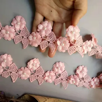 2 Yard 6cm Pink Flower Embroidered Lace Trim Ribbon Applique DIY Sewing Craft Crochet Fabric Patchwork Sewing Supplies Craft
2 Yard 6cm Pink Flower Embroidered Lace Trim Ribbon Applique DIY Sewing Craft Crochet Fabric Patchwork Sewing Supplies Craft
