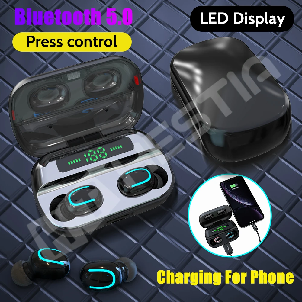 HBQ Q32 Bluetooth Earphone TWS Wireless Earphones True Blutooth Headphones Bloototh Headset Bleutooth 5.0 Earbuds For IPhone
HBQ Q32 Bluetooth Earphone TWS Wireless Earphones True Blutooth Headphones Bloototh Headset Bleutooth 5.0 Earbuds For IPhone