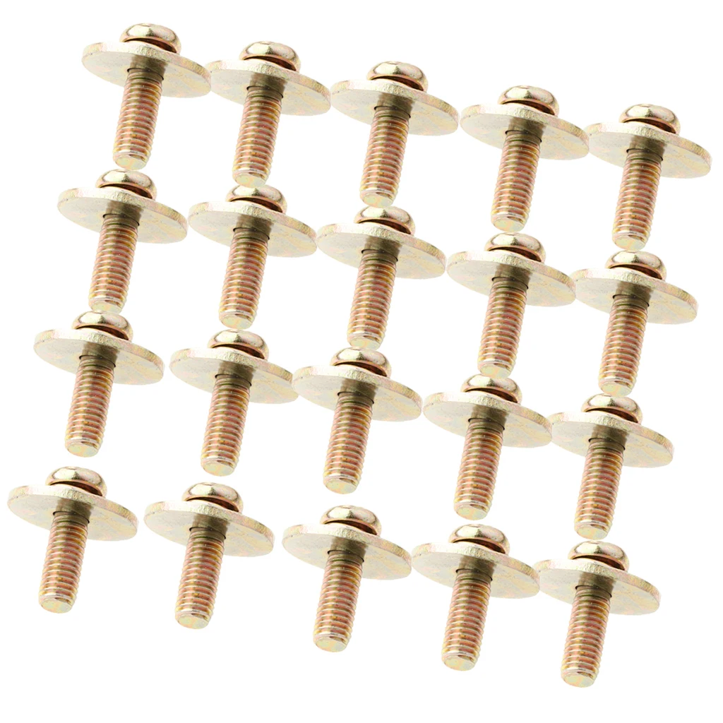 Tooyful 20 Pieces Metal Drum Set Claw Hook Screws DIY Percussion Instrument Parts for Drummers Tooyful 20 Pieces Metal Drum Set Claw Hook Screws DIY Percussion Instrument Parts for Drummers