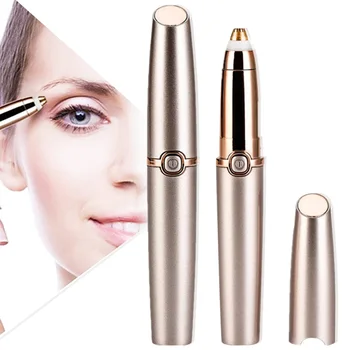Electric Eyebrow Trimmer pen Makeup Painless Eye Brow Mini Shaver Razors Portable Facial Hair Remover Women depilator
Electric Eyebrow Trimmer pen Makeup Painless Eye Brow Mini Shaver Razors Portable Facial Hair Remover Women depilator