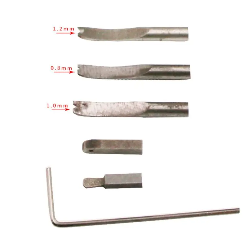 7Pcs/Set Leather Punch Tool Adjustable DIY Crafts Cutting Edge Stitching Groover 6XDD
7Pcs/Set Leather Punch Tool Adjustable DIY Crafts Cutting Edge Stitching Groover 6XDD