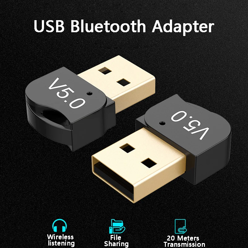 USB Bluetooth 5.0 Adapter Transmitter Mini Wireless Bluetooth Dongle Music Sound Receiver Audio Adaptador For Computer PC Laptop
USB Bluetooth 5.0 Adapter Transmitter Mini Wireless Bluetooth Dongle Music Sound Receiver Audio Adaptador For Computer PC Laptop