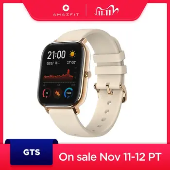 Global Version Amazfit GTS Smart Watch 5ATM Waterproof Swimming Smartwatch NEW 14 Days Battery Music Control for Android Phone
Global Version Amazfit GTS Smart Watch 5ATM Waterproof Swimming Smartwatch NEW 14 Days Battery Music Control for Android Phone