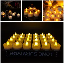 24PCS Flameless LED Tea Lights Candles Battery Operated Led Candle Party Home Birthday Wedding Creative Decoration
24PCS Flameless LED Tea Lights Candles Battery Operated Led Candle Party Home Birthday Wedding Creative Decoration