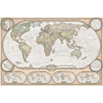 Retro World Map, 1:35,3 M
Retro World Map, 1:35,3 M