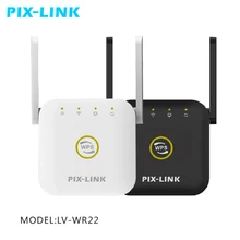 PIXLINK WiFi Repeater Pro 300M Amplifier Network Expander Power Extender Roteador 2 Antenna for Router Wi-Fi Range Expend
PIXLINK WiFi Repeater Pro 300M Amplifier Network Expander Power Extender Roteador 2 Antenna for Router Wi-Fi Range Expend