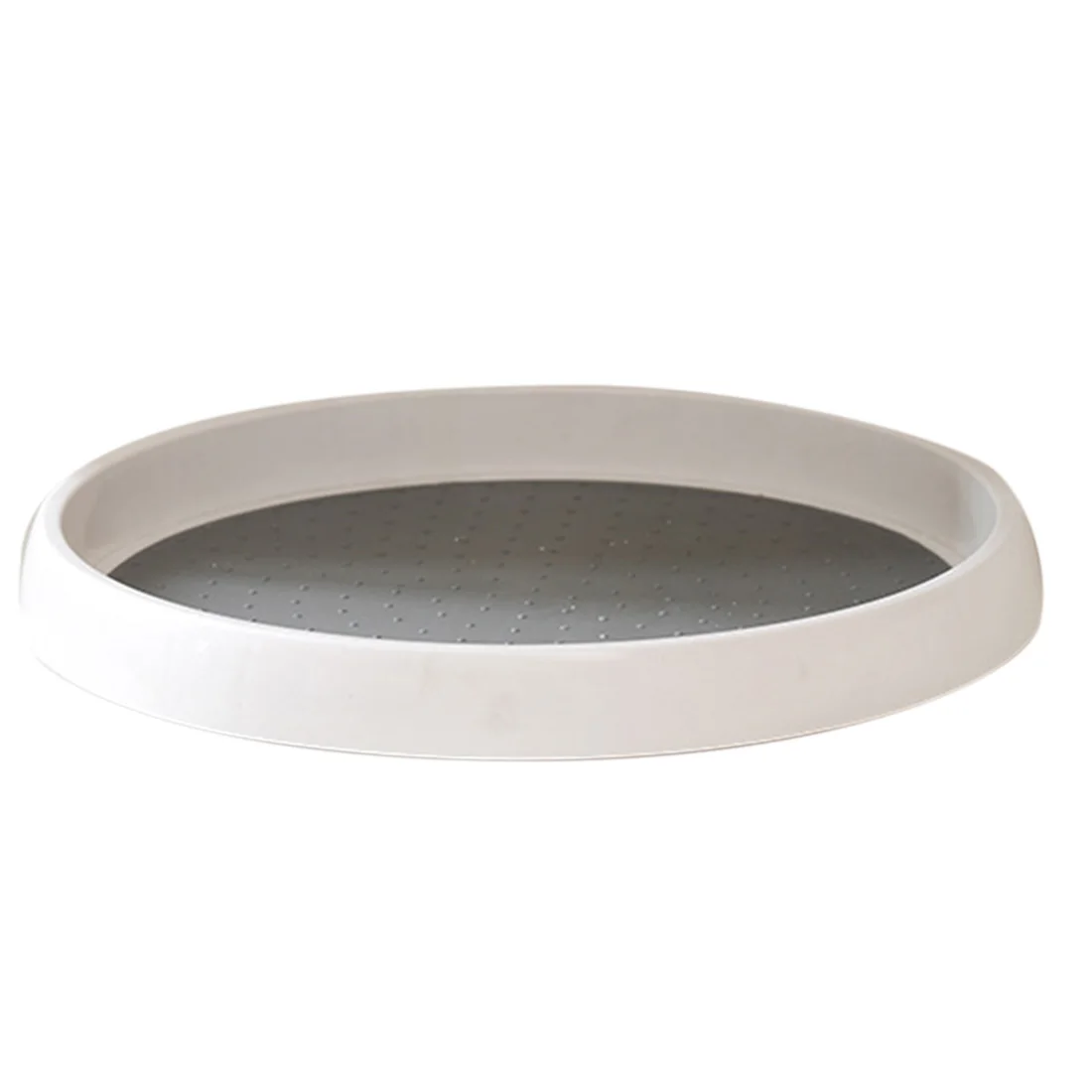 Rotating Condiment Storage Rack Kitchen Storage Tray Round Corner Frame Spice Rack - Grey
Rotating Condiment Storage Rack Kitchen Storage Tray Round Corner Frame Spice Rack - Grey