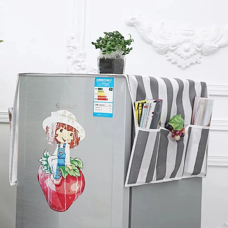 Refrigerator Dust Cover Waterproof Dust Bag Top Cover Degradable Cloth Microwave Oven Dust Covers With Storage Bag Home Decor
Refrigerator Dust Cover Waterproof Dust Bag Top Cover Degradable Cloth Microwave Oven Dust Covers With Storage Bag Home Decor
