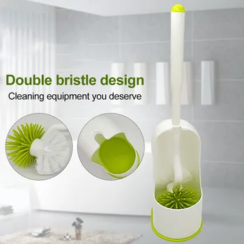 Toilet Brush Set With Holder TPR Tools Cleaning WC Home Hotel Invisible Tweezer Double-Headed Long Handle Bathroom Accessories
Toilet Brush Set With Holder TPR Tools Cleaning WC Home Hotel Invisible Tweezer Double-Headed Long Handle Bathroom Accessories