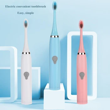 Sonic Electric Toothbrush Adult Household Soft Fur Ultrasonic Waterproof Whitening Automatic Couple Toothbrush
Sonic Electric Toothbrush Adult Household Soft Fur Ultrasonic Waterproof Whitening Automatic Couple Toothbrush