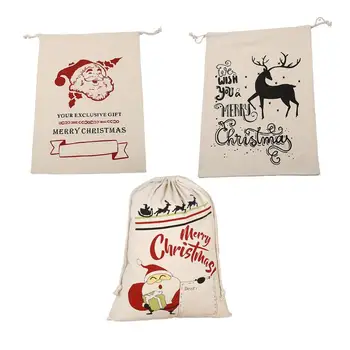 3pcs Christmas Canvas Drawstring Gift Pouch Cute Design Storage Bag Wrappers Drawstring Pouch Bag for Christmas Party Supplies
3pcs Christmas Canvas Drawstring Gift Pouch Cute Design Storage Bag Wrappers Drawstring Pouch Bag for Christmas Party Supplies