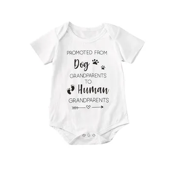 PUDCOCO Newborn Infant Baby Boys Girls Short Sleeve Letter Bodysuit Summer One-piece Outfit 0-18M 
PUDCOCO Newborn Infant Baby Boys Girls Short Sleeve Letter Bodysuit Summer One-piece Outfit 0-18M