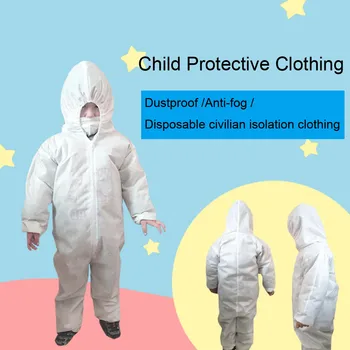 Children Protective Clothing Coverall One Time Security Coverall for Spary Painting Decorating Clothes Overall Suit Workwear 
Children Protective Clothing Coverall One Time Security Coverall for Spary Painting Decorating Clothes Overall Suit Workwear