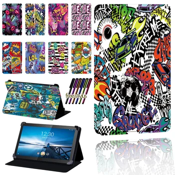 For Lenovo Smart Tab M8 8" / Tab M10 10.1" Tablet Leather Pu Foldable Stand Scratch Resistant Protective Case + Pen
For Lenovo Smart Tab M8 8" / Tab M10 10.1" Tablet Leather Pu Foldable Stand Scratch Resistant Protective Case + Pen