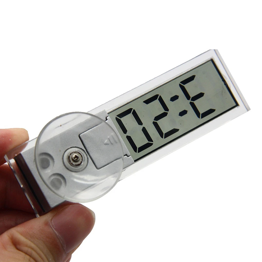 Car Windshield Dashboard Digital Clock Transparent Design Suction Clock Car Styling Accessories
Car Windshield Dashboard Digital Clock Transparent Design Suction Clock Car Styling Accessories
