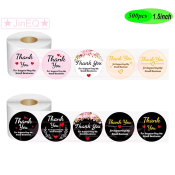 500pcs 1.5'' Thank You Sticker for Supporting My Business Circle Pink Black Label Sticker for Packing Box Envelope Seal Stickers
500pcs 1.5'' Thank You Sticker for Supporting My Business Circle Pink Black Label Sticker for Packing Box Envelope Seal Stickers