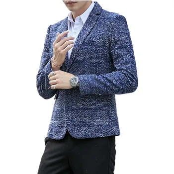 2020 New Men Long-sleeved Suit Jacket Size S-5XL Fashion Business Casual Blazers Male Coats High-quality Four Seasons Wearable
2020 New Men Long-sleeved Suit Jacket Size S-5XL Fashion Business Casual Blazers Male Coats High-quality Four Seasons Wearable