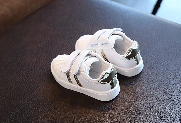 Child Shoes Girls Boys Sport Shoes Antislip Soft Bottom Kids Baby Sneaker Casual Flat Sneakers white Shoes size 21-30 kid shoes