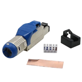 One pair RJ45 Toolless Cat8 Connectors For Cat8 SFTP Cable Cat8 FTP RJ45 Plug
One pair RJ45 Toolless Cat8 Connectors For Cat8 SFTP Cable Cat8 FTP RJ45 Plug