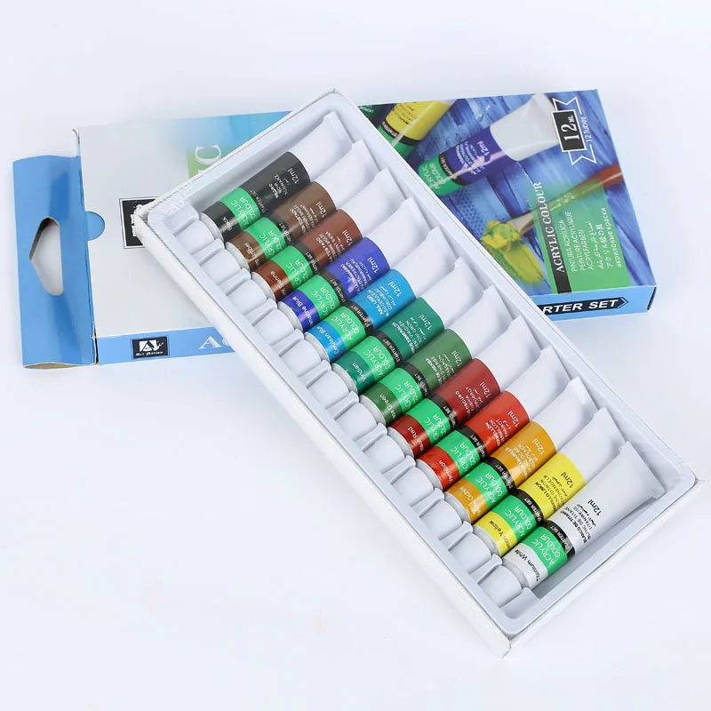 Special Offer 12-Color Set Acrylic Paint 12ml Branch Graffiti Pigment Hand-Painted DIY Pigment Model Pigment
Special Offer 12-Color Set Acrylic Paint 12ml Branch Graffiti Pigment Hand-Painted DIY Pigment Model Pigment