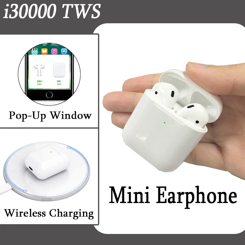 i30000 TWS Pop up 1:1 Replica 2nd Bluetooth Earphone PK W1 Chip i10 i12 i80 TWS Wireless Charging Earphones PK i500 i10000 TWS
i30000 TWS Pop up 1:1 Replica 2nd Bluetooth Earphone PK W1 Chip i10 i12 i80 TWS Wireless Charging Earphones PK i500 i10000 TWS